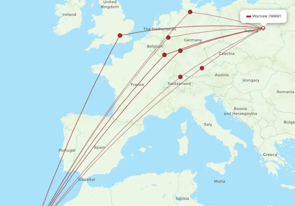 Ile trwa lot na Lanzarote z Warszawy? Czas podróży i ważne informacje